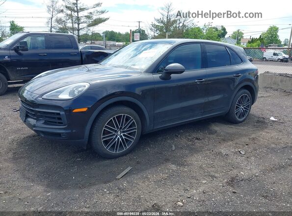WP1AA2AY5KDA04301 2019 PORSCHE CAYENNE Black წინა მარცხენა ხედი სამი მეოთხედიდან
