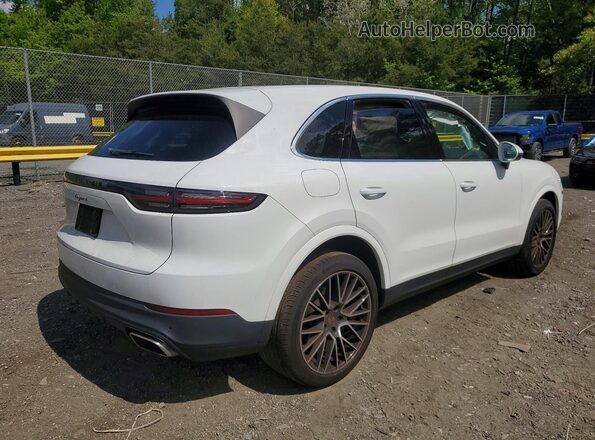 WP1AA2AY5MDA01577 2021 PORSCHE CAYENNE Белый Задняя правая четверть