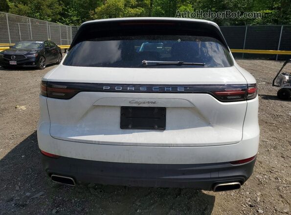 WP1AA2AY5MDA01577 2021 PORSCHE CAYENNE Белый Вид сзади