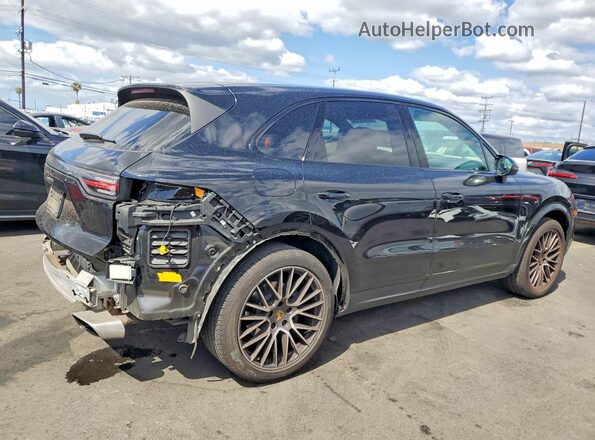 WP1AA2AY6NDA03954 2022 PORSCHE CAYENNE Черный Задняя правая четверть
