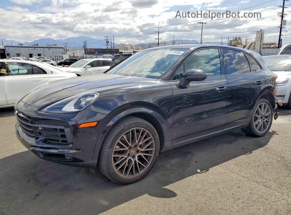 WP1AA2AY6NDA03954 2022 PORSCHE CAYENNE Черный Передняя левая четверть