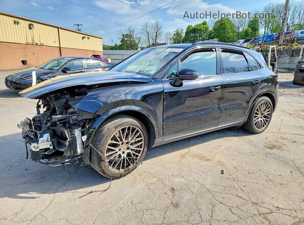 WP1AA2AY6PDA05349 2023 PORSCHE CAYENNE Черный Передняя левая четверть