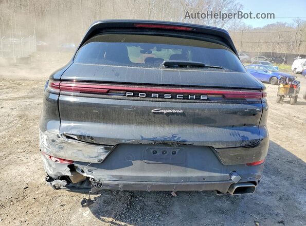 WP1AA2AY6RDA03815 2024 PORSCHE CAYENNE Черный Вид сзади