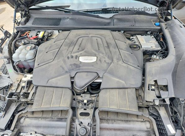 WP1AA2AY8KDA07919 2019 PORSCHE CAYENNE Серый Вид задней части салона