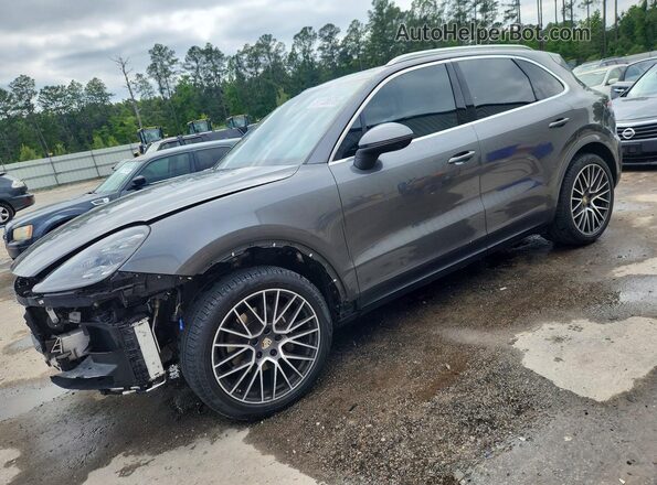 WP1AA2AY8KDA07919 2019 PORSCHE CAYENNE Серый Передняя левая четверть