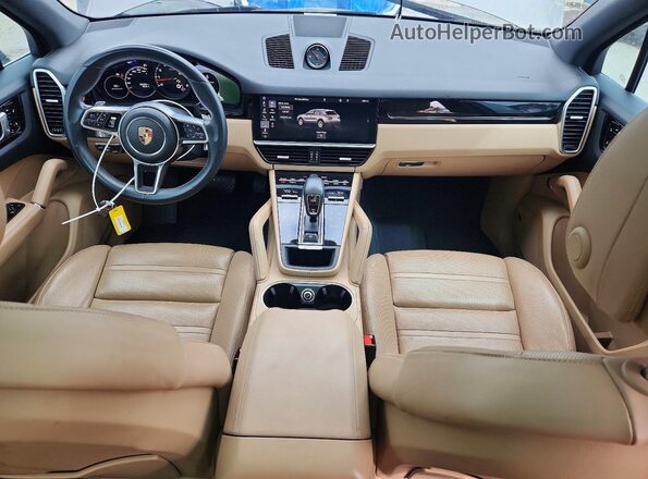 WP1AA2AY8KDA07919 2019 PORSCHE CAYENNE Серый Вид панели приборов