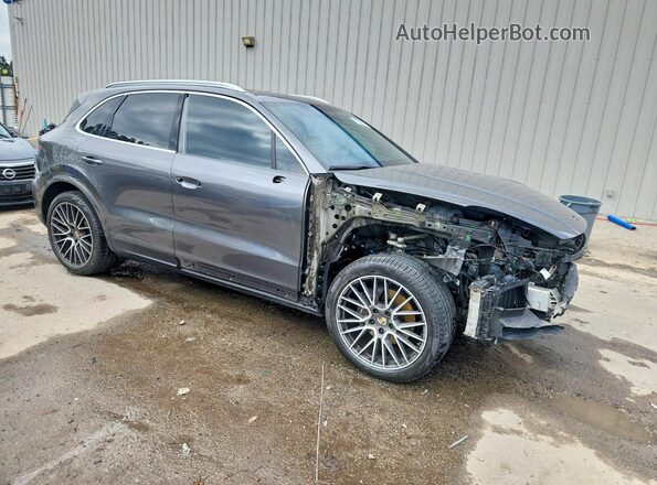 WP1AA2AY8KDA07919 2019 PORSCHE CAYENNE Серый Передняя правая четверть