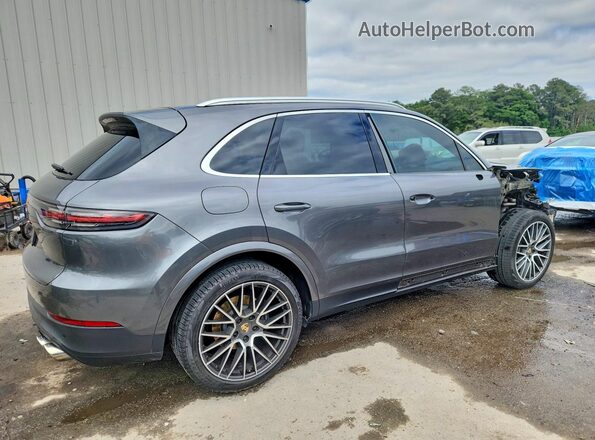 WP1AA2AY8KDA07919 2019 PORSCHE CAYENNE Серый Задняя правая четверть