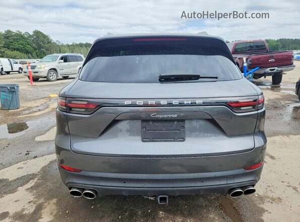 WP1AA2AY8KDA07919 2019 PORSCHE CAYENNE Серый Вид сзади