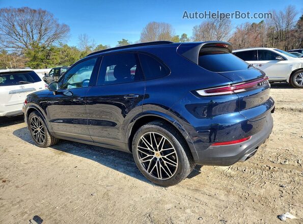 WP1AA2AY8RDA01631 2024 PORSCHE CAYENNE Синий Задняя левая четверть