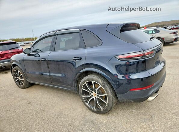 WP1AA2AY9KDA17570 2019 PORSCHE CAYENNE Угольный Задняя левая четверть