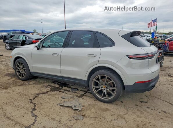 WP1AA2AYXPDA04737 2023 PORSCHE CAYENNE Gray Trasero izquierdo