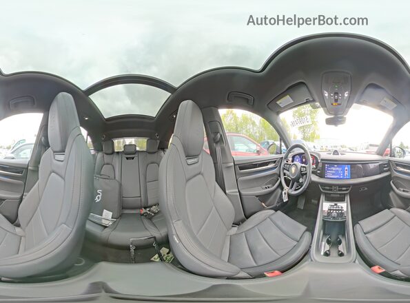 WP1AA2XAXSL002430 2025 PORSCHE MACAN Gray Vista interior de 360 grados