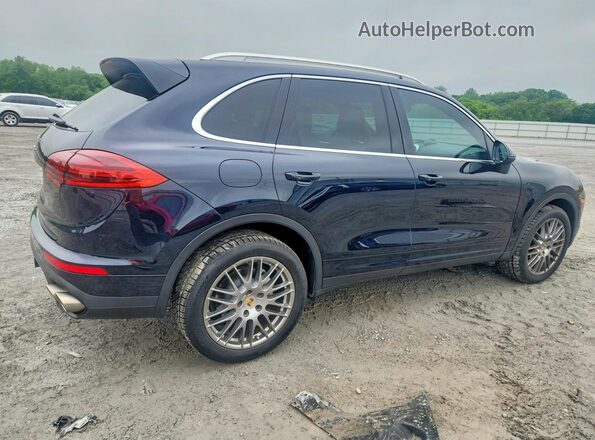 WP1AB2A24GLA96216 2016 PORSCHE CAYENNE Black Tył prawy