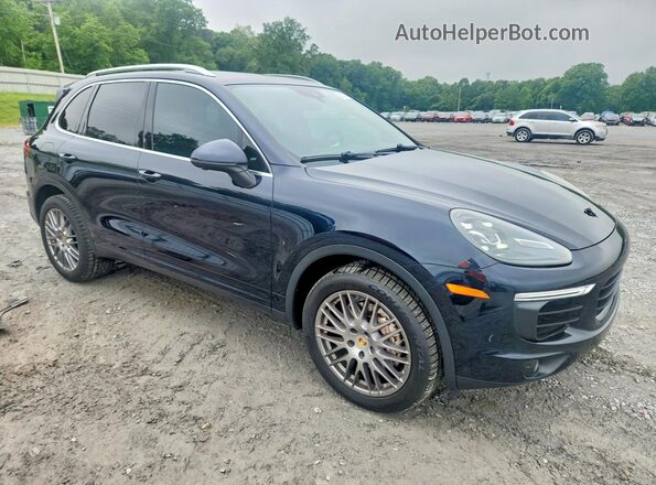 WP1AB2A24GLA96216 2016 PORSCHE CAYENNE Black Przód prawy