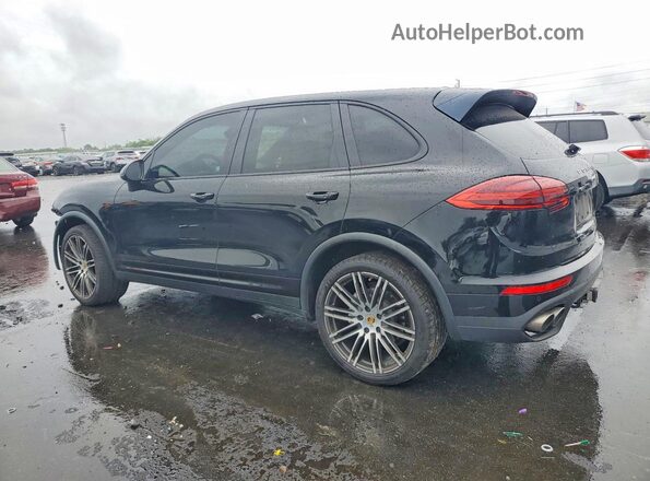 WP1AB2A24HLA53545 2017 PORSCHE CAYENNE Black Հետևի ձախ