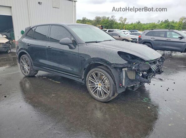 WP1AB2A24HLA53545 2017 PORSCHE CAYENNE Black Առջևի աջ