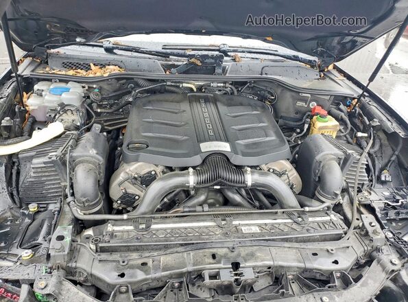 WP1AB2A24HLA53545 2017 PORSCHE CAYENNE Black Շարժիչի բաժամունքի տեսք