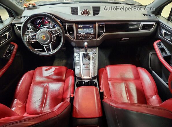 WP1AB2A50GLB42702 2016 PORSCHE MACAN Серый Вид панели приборов
