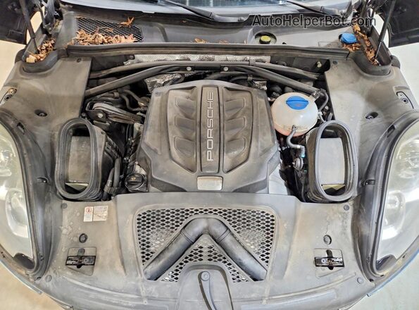 WP1AB2A50GLB42702 2016 PORSCHE MACAN Серый Вид подкапотного пространства