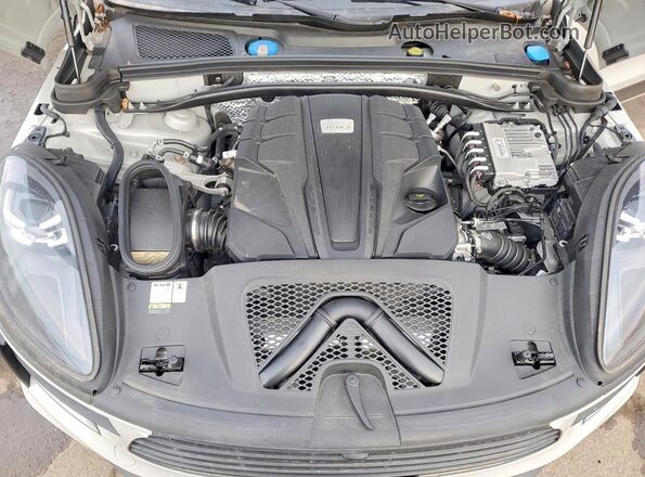 WP1AB2A50MLB35258 2021 PORSCHE MACAN Серый Вид подкапотного пространства