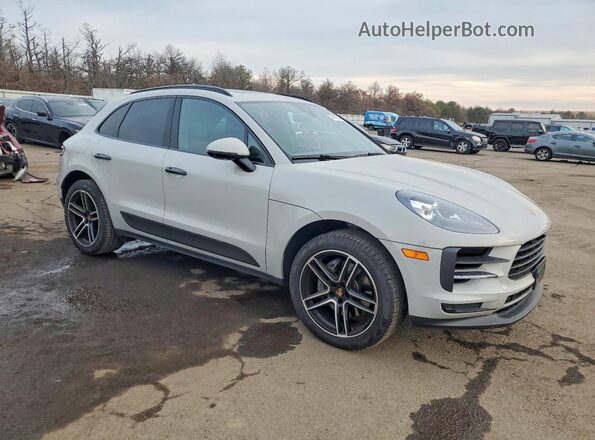 WP1AB2A50MLB35258 2021 PORSCHE MACAN Серый Передняя правая четверть