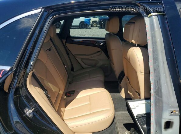 WP1AB2A52LLB31890 2020 PORSCHE MACAN Black Вид задніх сидінь