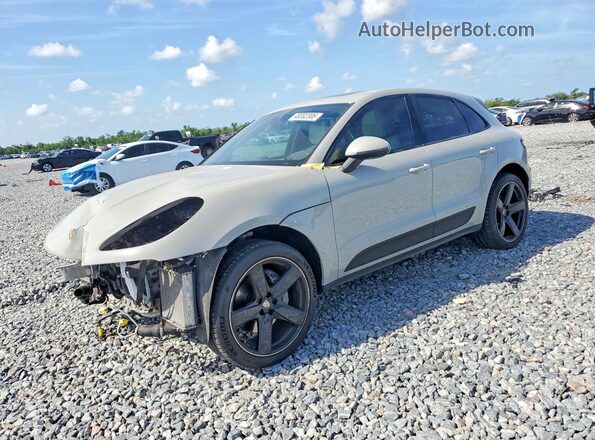 WP1AB2A53KLB30858 2019 PORSCHE MACAN Желто-коричневый Передняя левая четверть