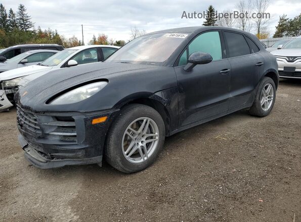 WP1AB2A53KLB33131 2019 PORSCHE MACAN Черный Передняя левая четверть