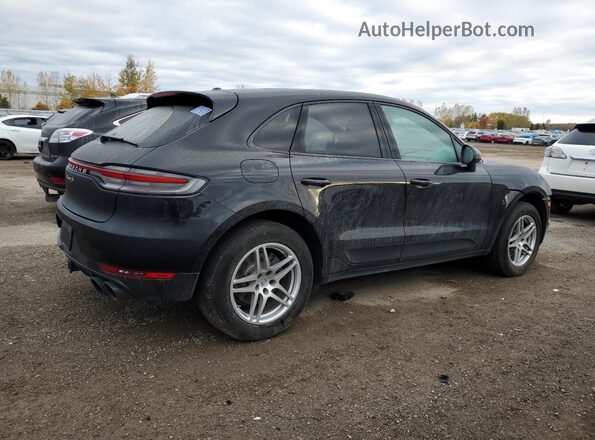 WP1AB2A53KLB33131 2019 PORSCHE MACAN Черный Задняя правая четверть