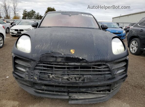 WP1AB2A53KLB33131 2019 PORSCHE MACAN Черный Вид спереди
