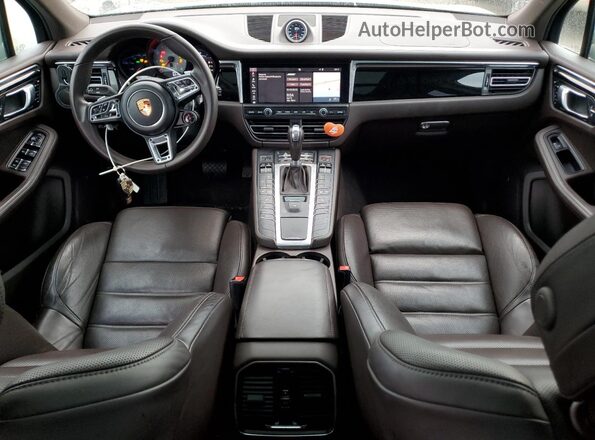 WP1AB2A53KLB33131 2019 PORSCHE MACAN Черный Вид панели приборов