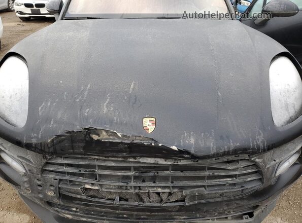 WP1AB2A53KLB33131 2019 PORSCHE MACAN Черный Вид подкапотного пространства