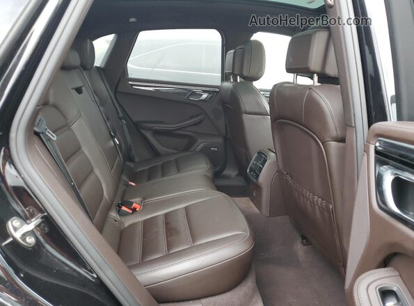 WP1AB2A53KLB33131 2019 PORSCHE MACAN Черный Вид задней части салона