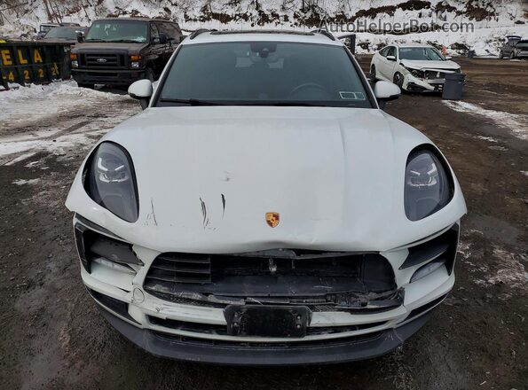 WP1AB2A53MLB32340 2021 PORSCHE MACAN Белый Вид спереди
