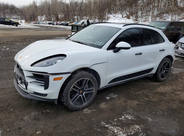WP1AB2A53MLB32340 2021 PORSCHE MACAN Белый Передняя левая четверть