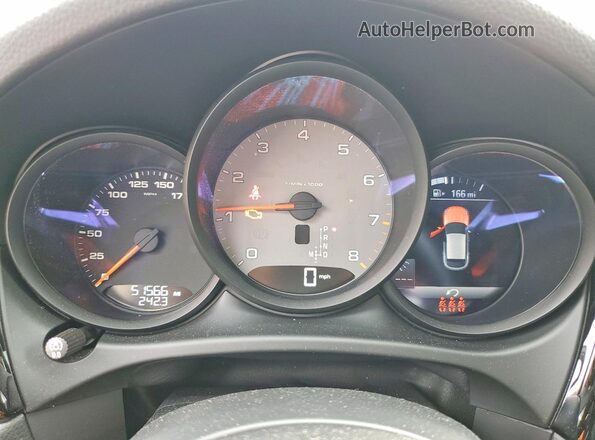 WP1AB2A53MLB32340 2021 PORSCHE MACAN Белый Вид щитка приборов