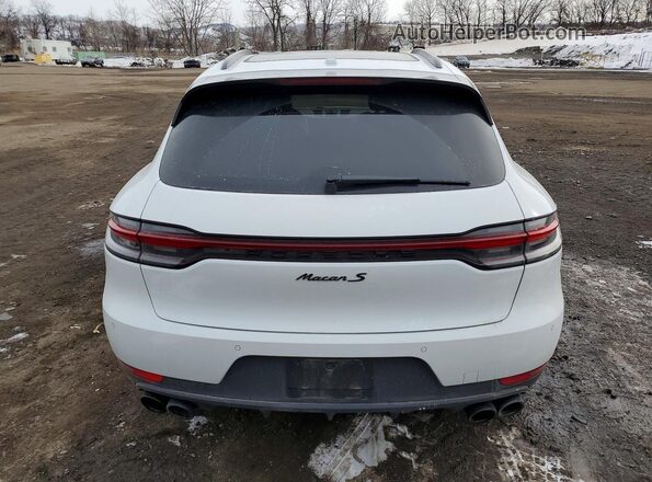 WP1AB2A53MLB32340 2021 PORSCHE MACAN Белый Вид сзади