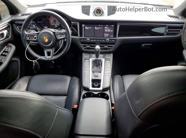 WP1AB2A53MLB32340 2021 PORSCHE MACAN Белый Вид панели приборов