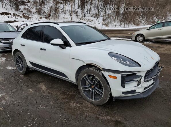 WP1AB2A53MLB32340 2021 PORSCHE MACAN Белый Передняя правая четверть