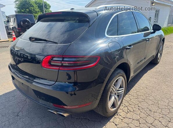 WP1AB2A54HLB15410 2017 PORSCHE MACAN Black Rear right