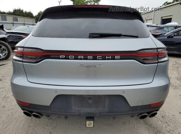 WP1AB2A55LLB32001 2020 PORSCHE MACAN Silver Vista trasera