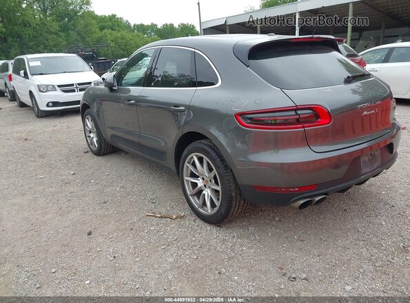 WP1AB2A56GLB42817 2016 PORSCHE MACAN Черный Задняя левая четверть