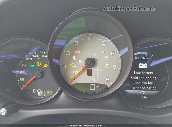 WP1AB2A56GLB42817 2016 PORSCHE MACAN Черный Вид задних сидений
