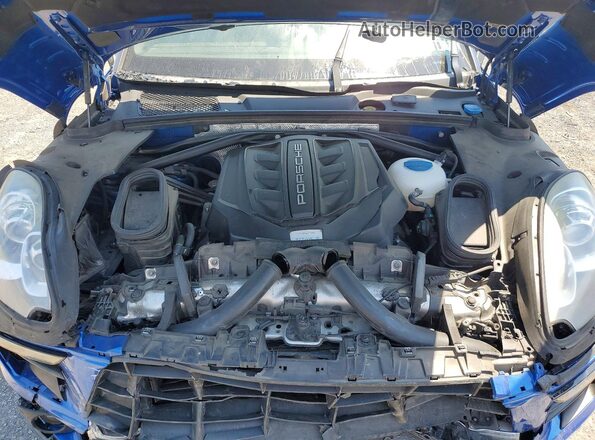 WP1AB2A56GLB47581 2016 PORSCHE MACAN Синий Вид подкапотного пространства