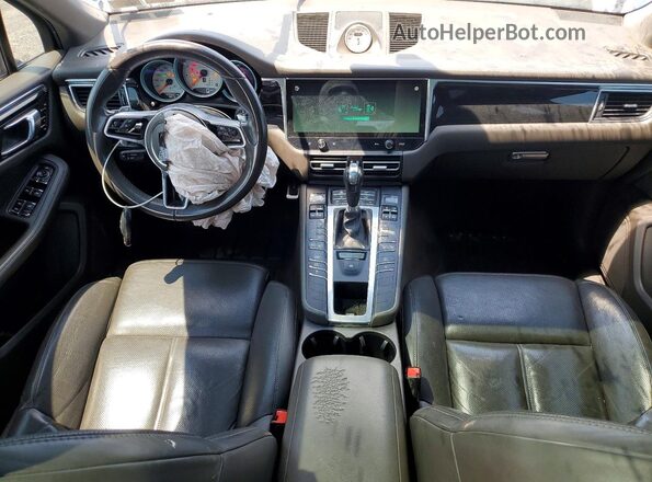 WP1AB2A56GLB47581 2016 PORSCHE MACAN Синий Вид панели приборов