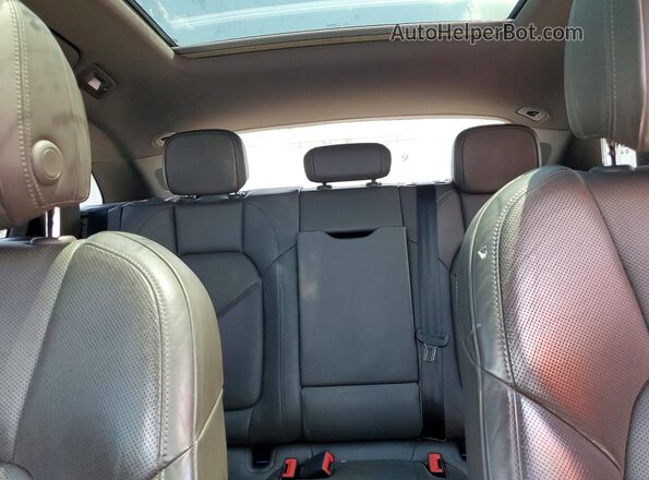 WP1AB2A56GLB47581 2016 PORSCHE MACAN Синий Вид задних сидений