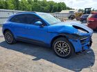 2016 Porsche Macan S Синий vin: WP1AB2A56GLB47581