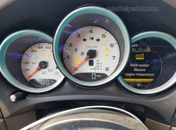 WP1AB2A56GLB47581 2016 PORSCHE MACAN Синий Вид щитка приборов