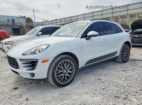 WP1AB2A56GLB48617 2016 PORSCHE MACAN White წინა მარცხენა ხედი სამი მეოთხედიდან